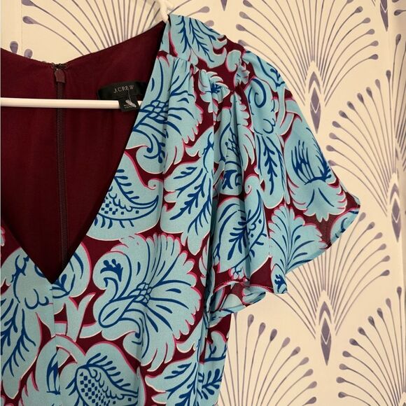 J. Crew Blue Sweetheart Maxi Sundress size 8 - Picture 7 of 8